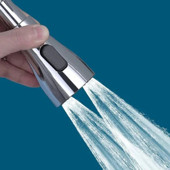 360° Rotatable -3 Function Kitchen Faucet Spray Head